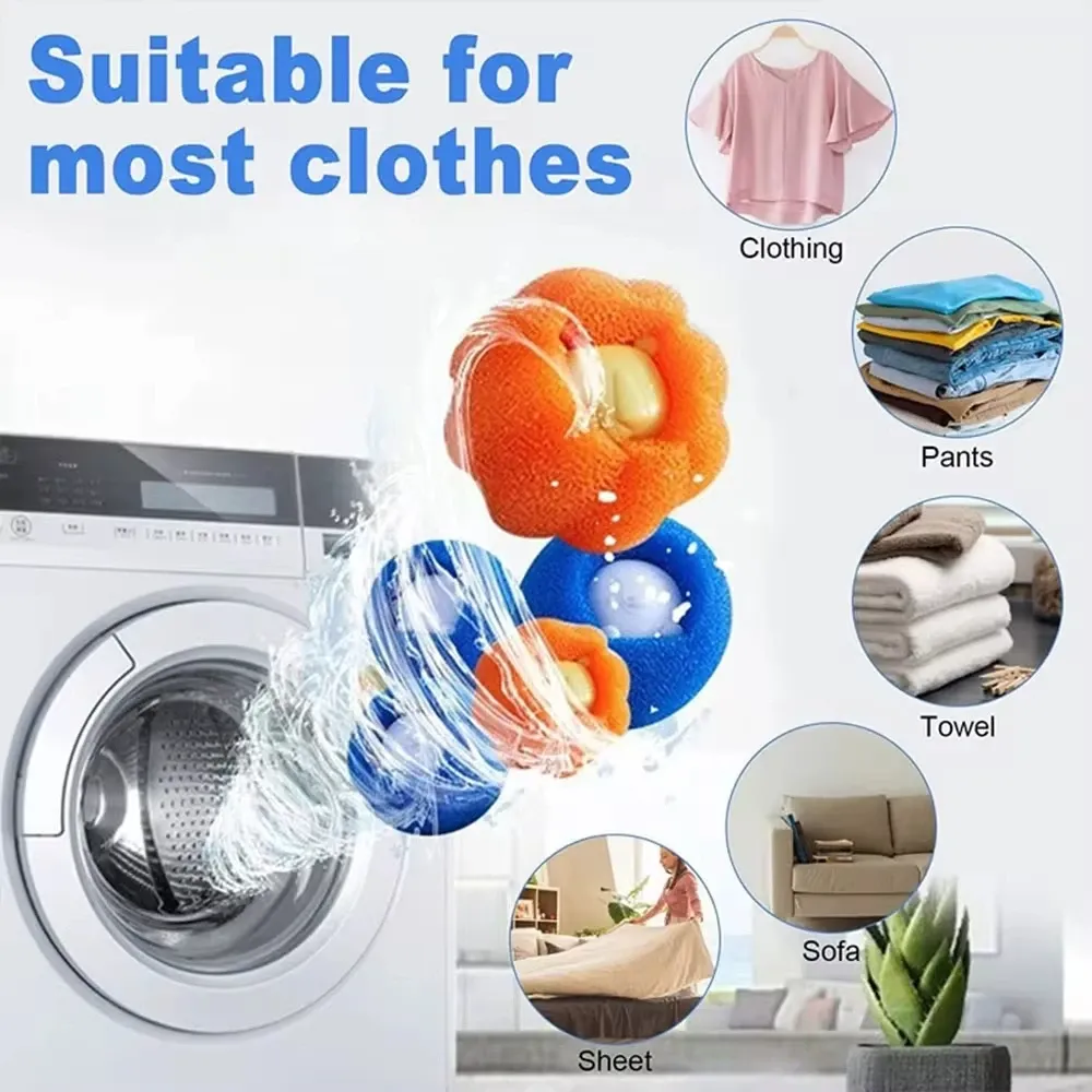 Éliminateur de poils d'animaux pour lave-linge, réutilisable, brosse à poils pour chats et chiens, collecteur de peluches et de poussière, outils de nettoyage pour sèche-linge et lessive 3