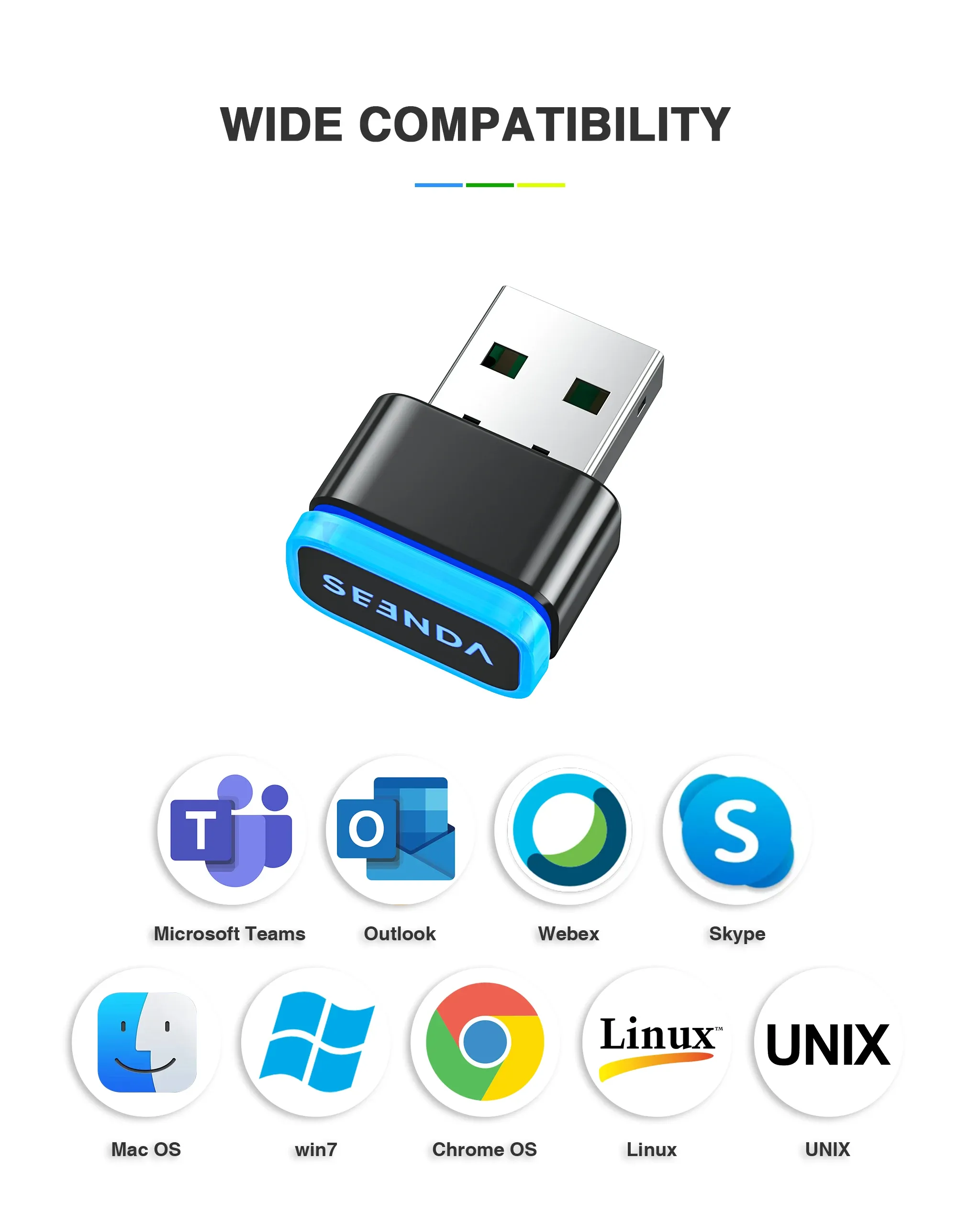 Seenda – Souris USB Jiggler mécanique, simulateur de mouvement Marche/Arrêt pour maintenir l'ordinateur éveillé 1