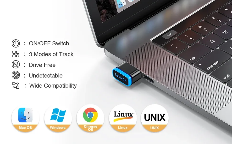 Seenda Jiggler USB Shaker, mise en route simple et plug and play