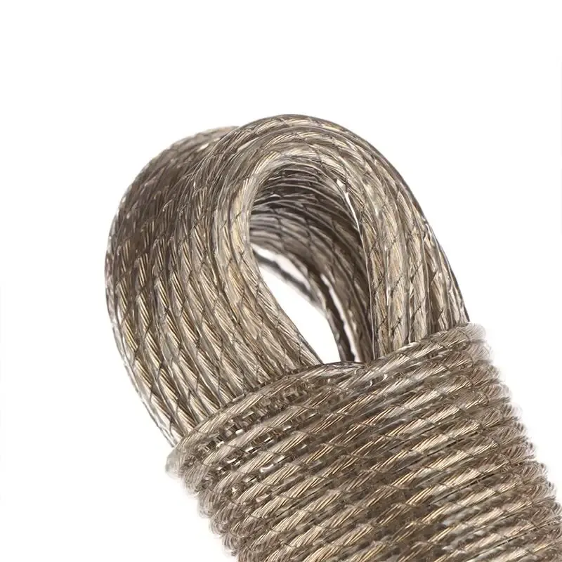 Corde à linge, détail du revêtement