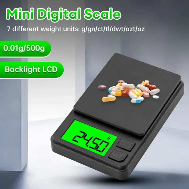 Balance de poche et son écran LCD rétroéclairé