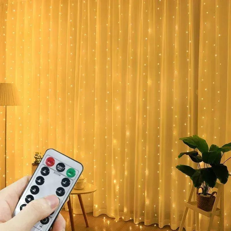 Guirlande lumineuse LED en ambiance