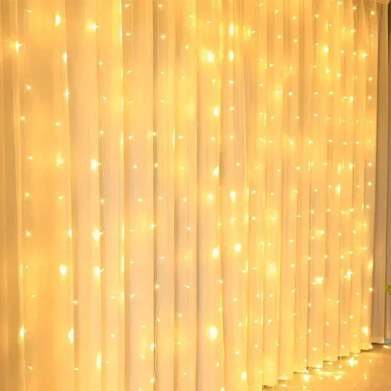Détail de la guirlande lumineuse