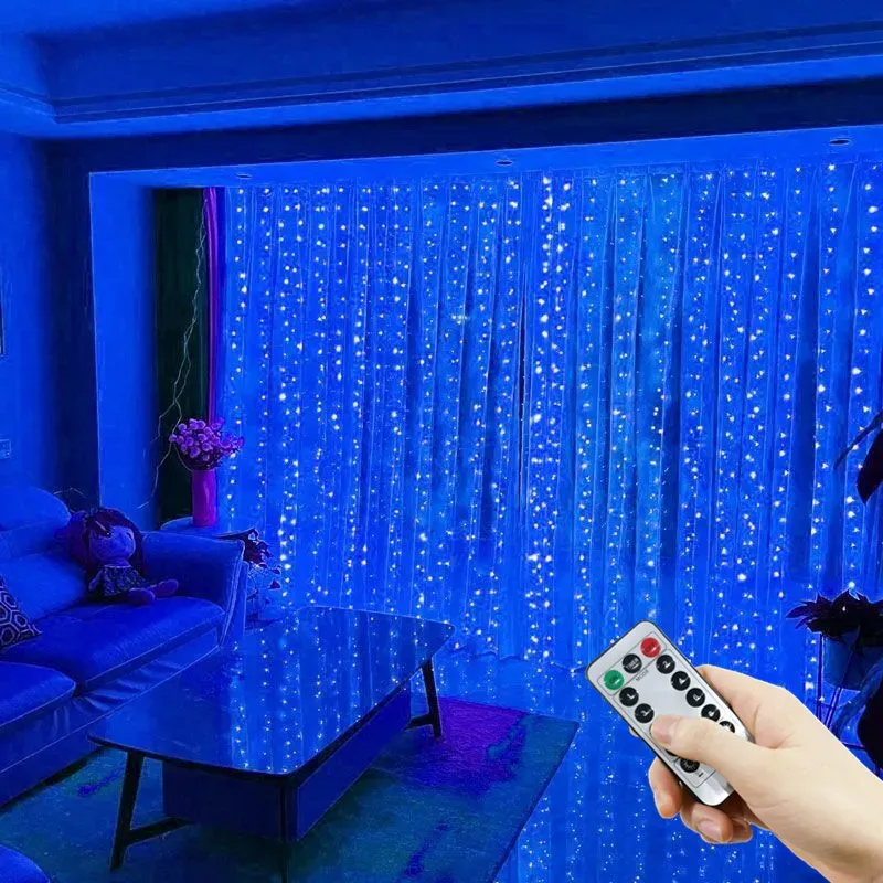 Guirlande lumineuse LED à 8 modes avec prise USB, décoration de mariage et d'intérieur 10
