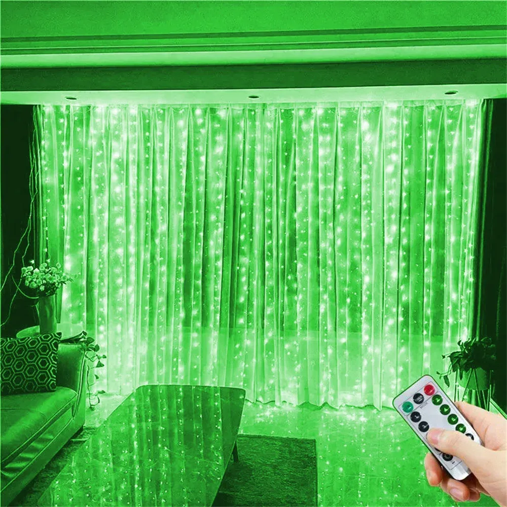 Guirlande lumineuse LED à 8 modes avec prise USB, décoration de mariage et d'intérieur 9