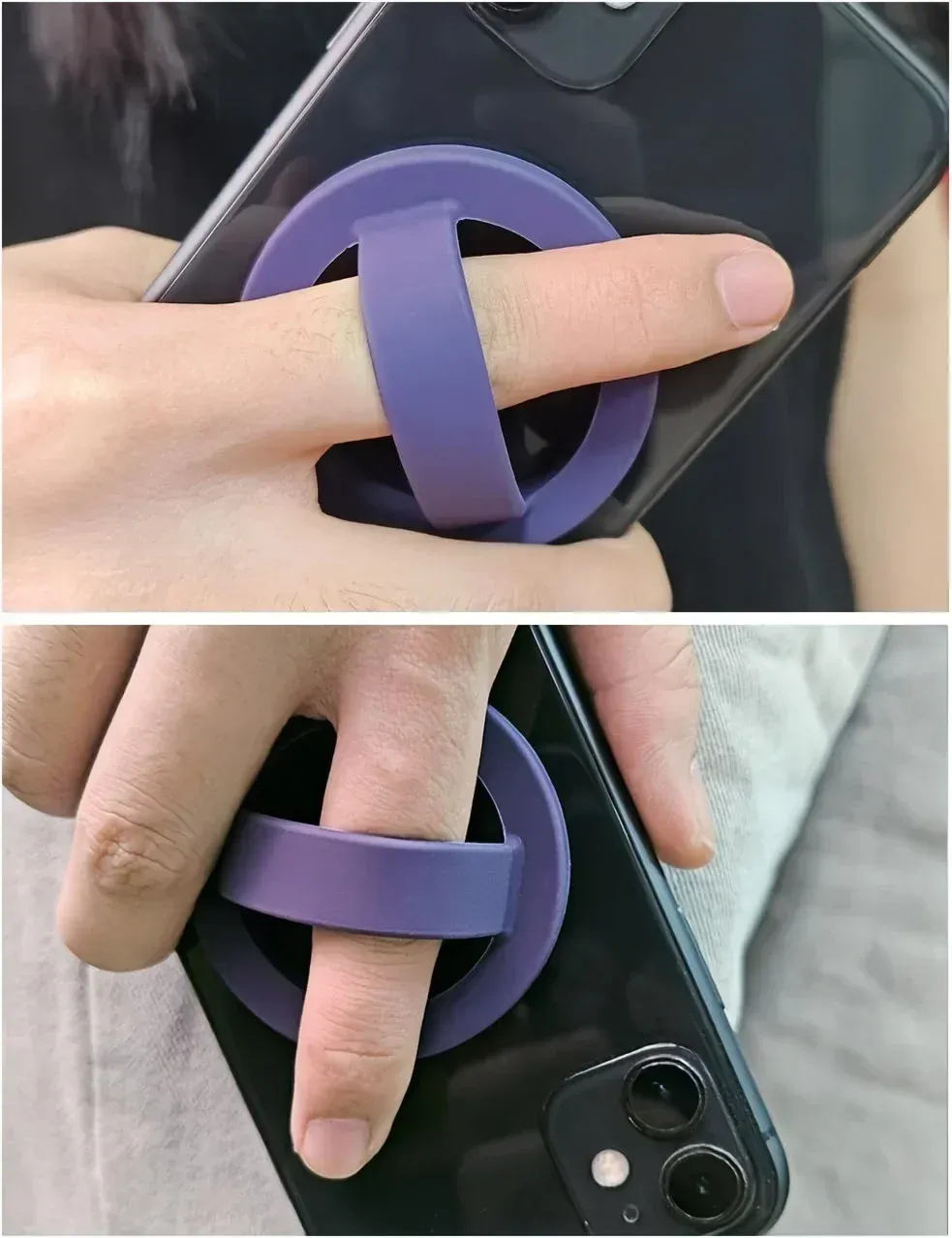 Support téléphone en contexte d'utilisation