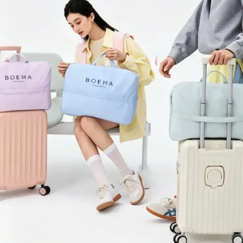 Sacs de compression 5 en 1 pour voyage : organisateurs de bagages portables à compartiments multiples 5