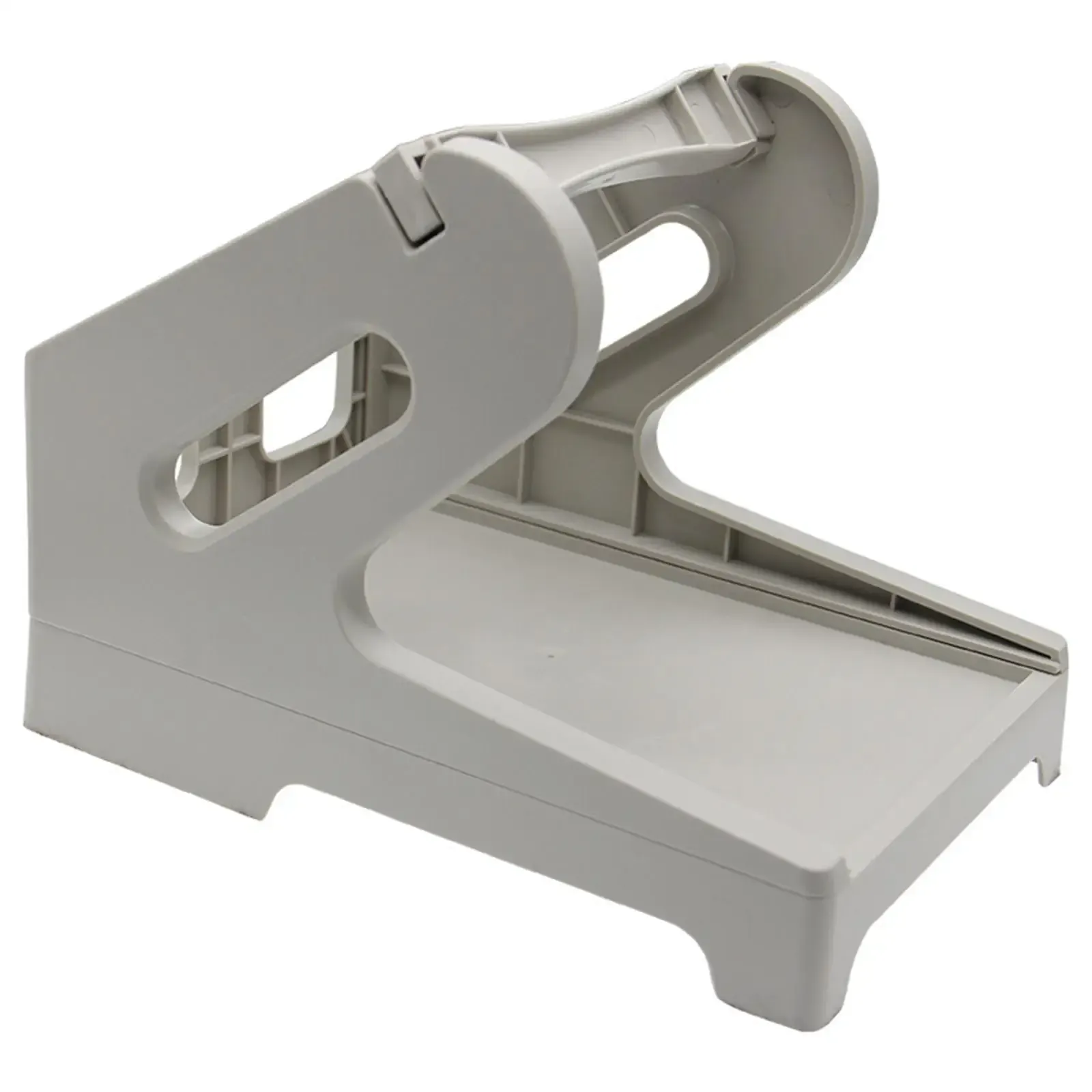 Porte-étiquettes pour imprimante de bureau, support d'étiquettes d'expédition pour rouleaux et étiquettes pliables 10