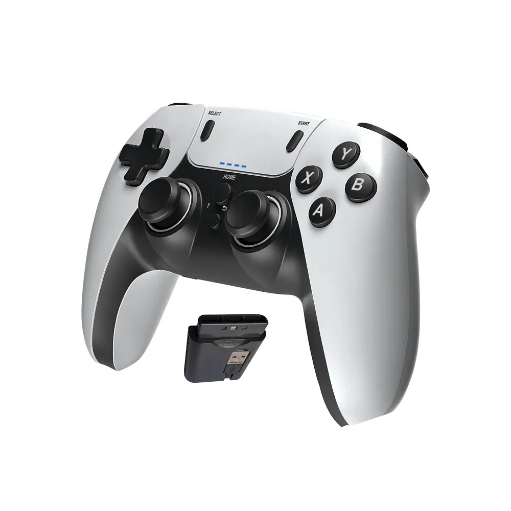 Manette de jeu sans fil compatible PS1, PS2, PS3, PC et Android 2