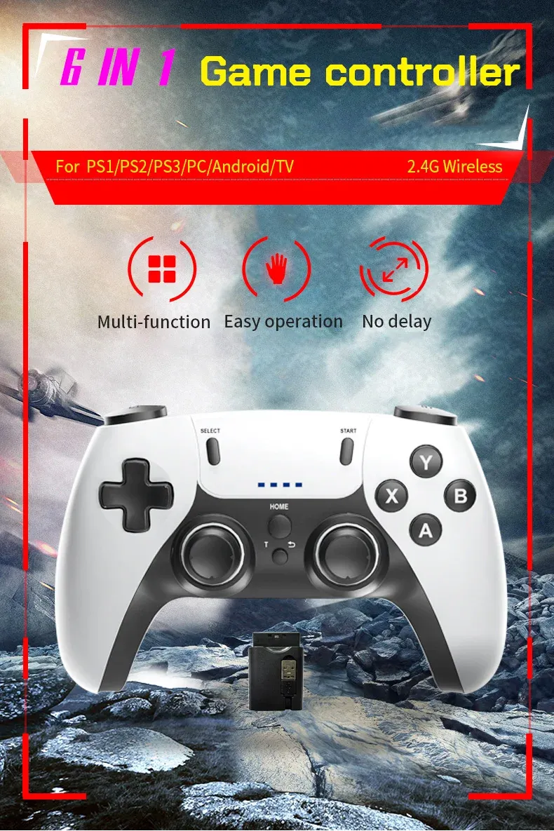 Vue d'ensemble de la manette sans fil