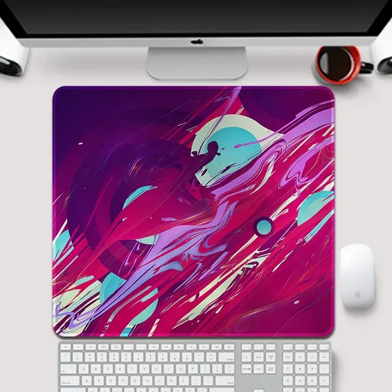 Tapis de souris gaming XL 450x400mm, surface antidérapante en caoutchouc 5