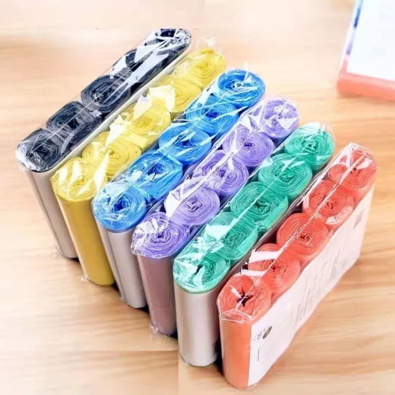 Petits sacs poubelle jetables pour la cuisine, lot de 5 rouleaux - Image 1