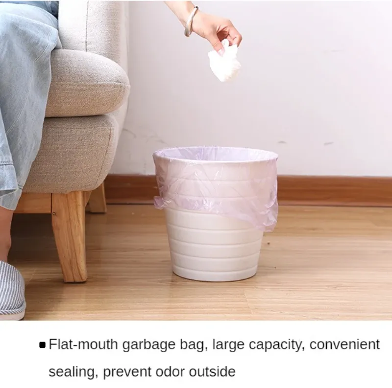 Petits sacs poubelle jetables pour la cuisine, lot de 5 rouleaux 6