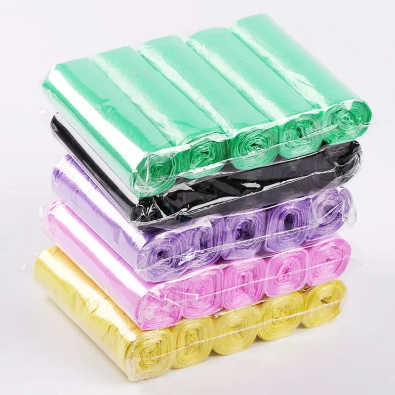 Pochettes poubelle jetables pour la maison, vue d'ensemble