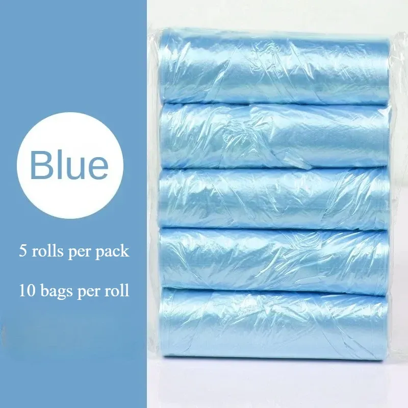 Petits sacs poubelle jetables pour la cuisine, lot de 5 rouleaux 9