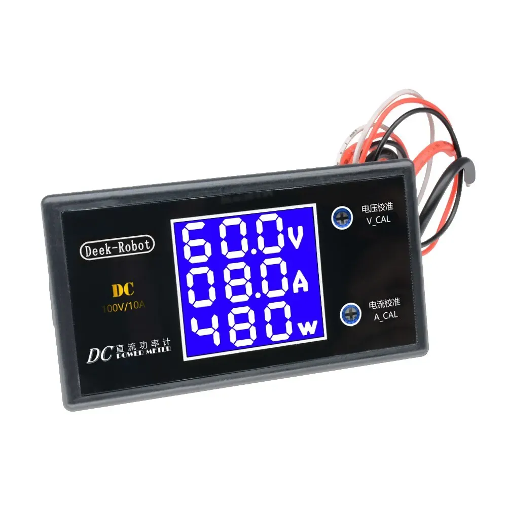 Voltmètre numérique LCD multifonction, affichage en fonctionnement