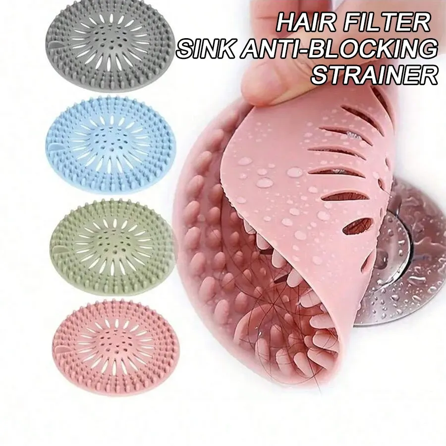 Filtre à cheveux en acier inoxydable pour drain de douche et évier de cuisine