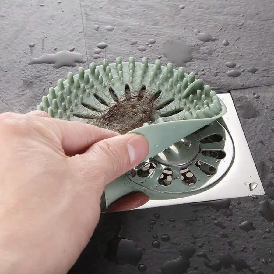 Filtre à cheveux en acier inoxydable pour drain de douche et évier de cuisine 4