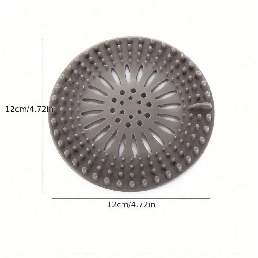 Filtre à cheveux en acier inoxydable pour drain de douche et évier de cuisine 9