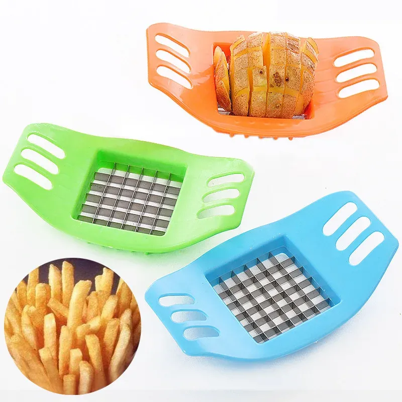Machine à frites, coupe-frites, trancheur de légumes et de pommes de terre, hachoir, outil de découpe, gadgets de cuisine - Image 1