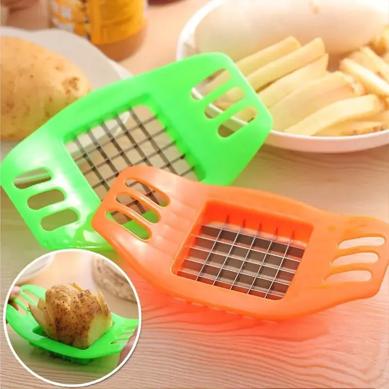 Machine à frites, coupe-frites, trancheur de légumes et de pommes de terre, hachoir, outil de découpe, gadgets de cuisine 3