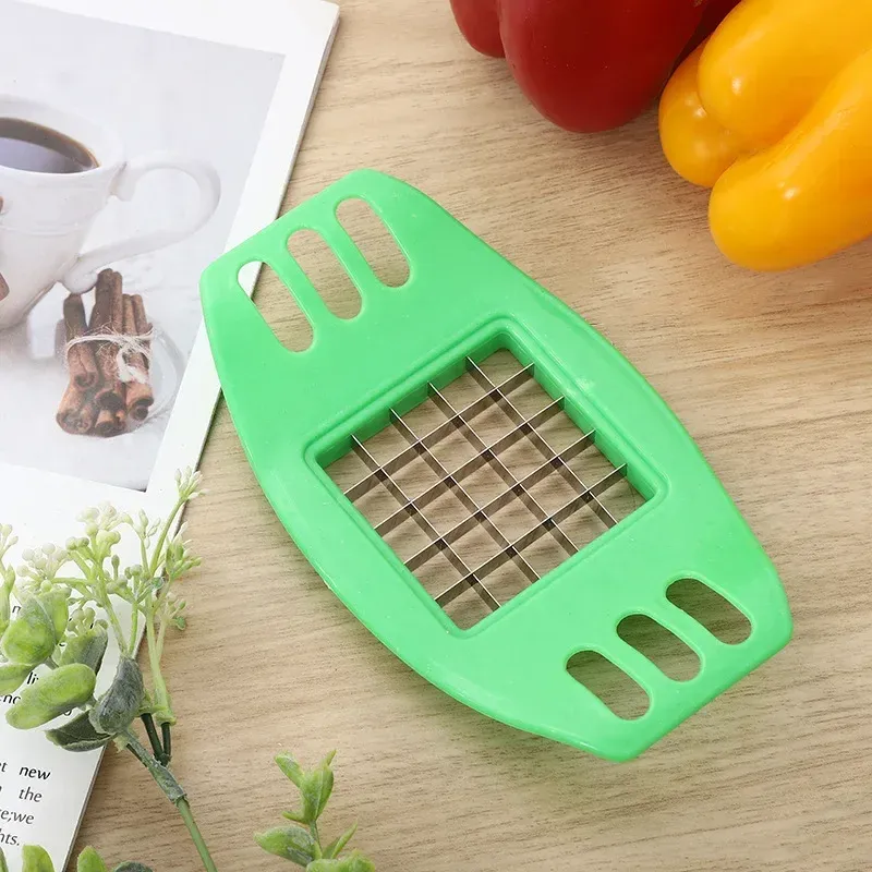 Machine à frites, coupe-frites, trancheur de légumes et de pommes de terre, hachoir, outil de découpe, gadgets de cuisine 10