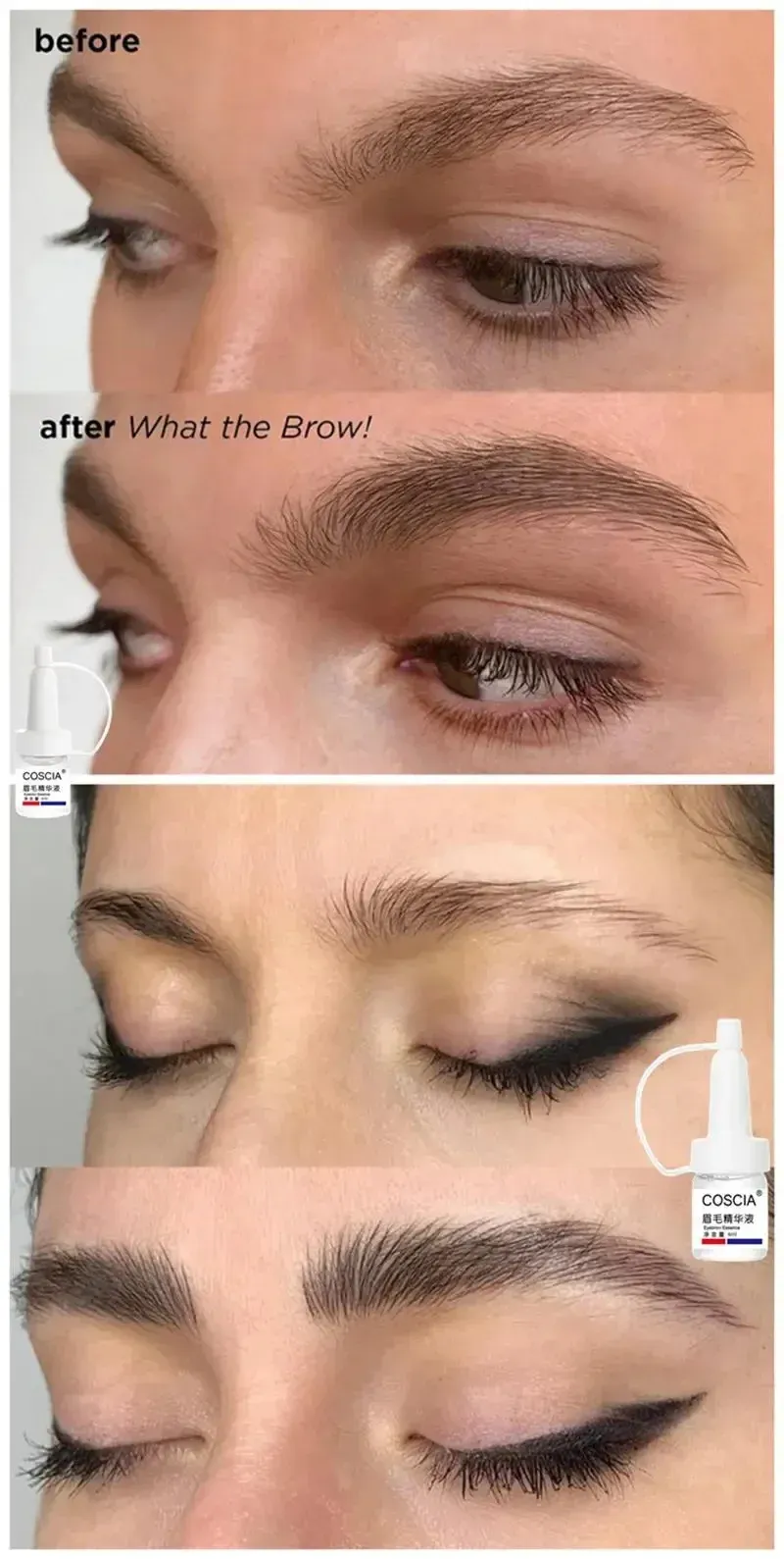 Sérum de croissance pour sourcils et cils