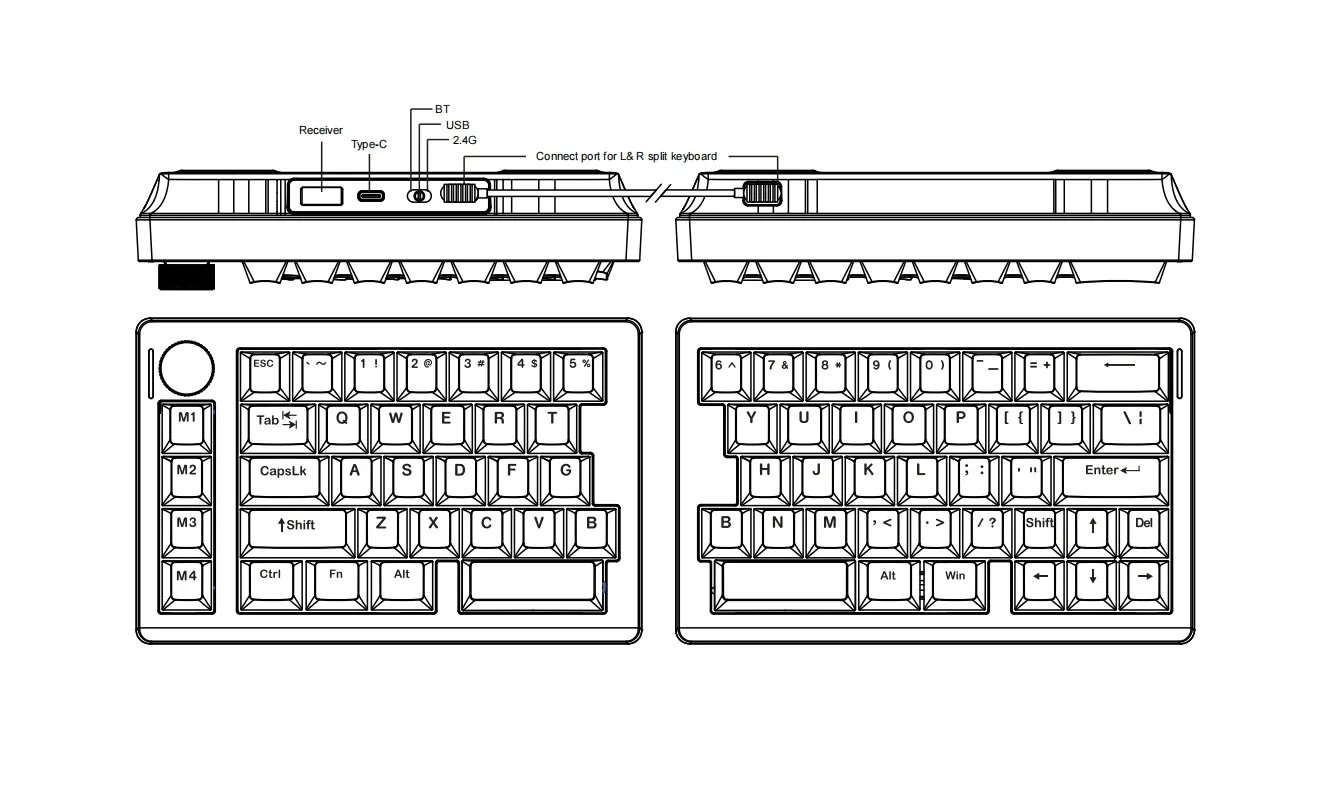ZUOYA GMK70 en contexte d'utilisation