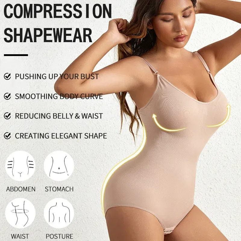 Body sculptant sans couture, porté au quotidien