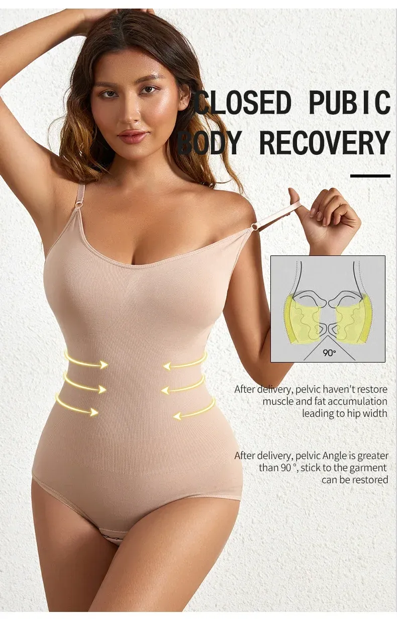 Body sculptant sans couture, silhouette galbée
