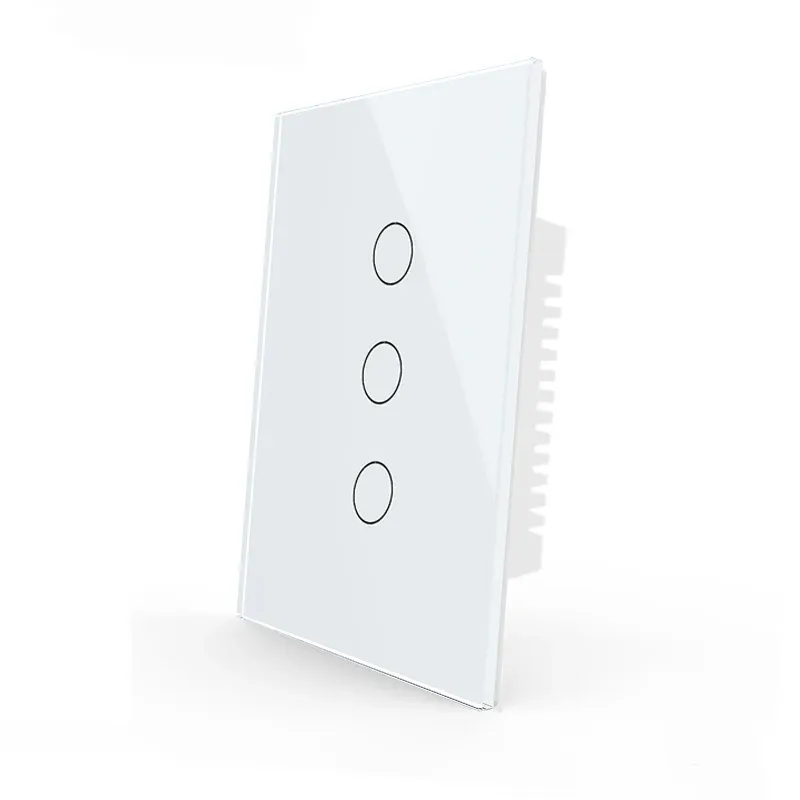 Interrupteur intelligent Wi-Fi compatible eWelink, Bluetooth et RF, avec commande vocale Alexa et Google Assistant, sans fil neutre, installation facile, pour éclairage 12