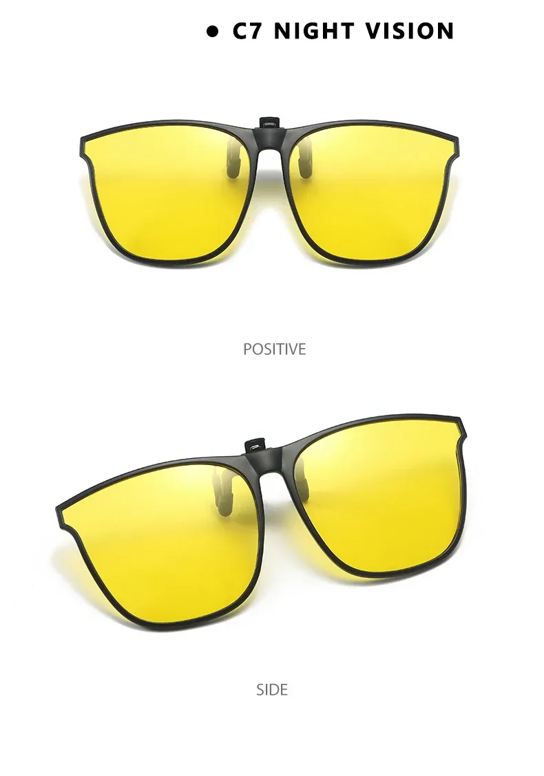 Lunettes polarisées, détail des branches