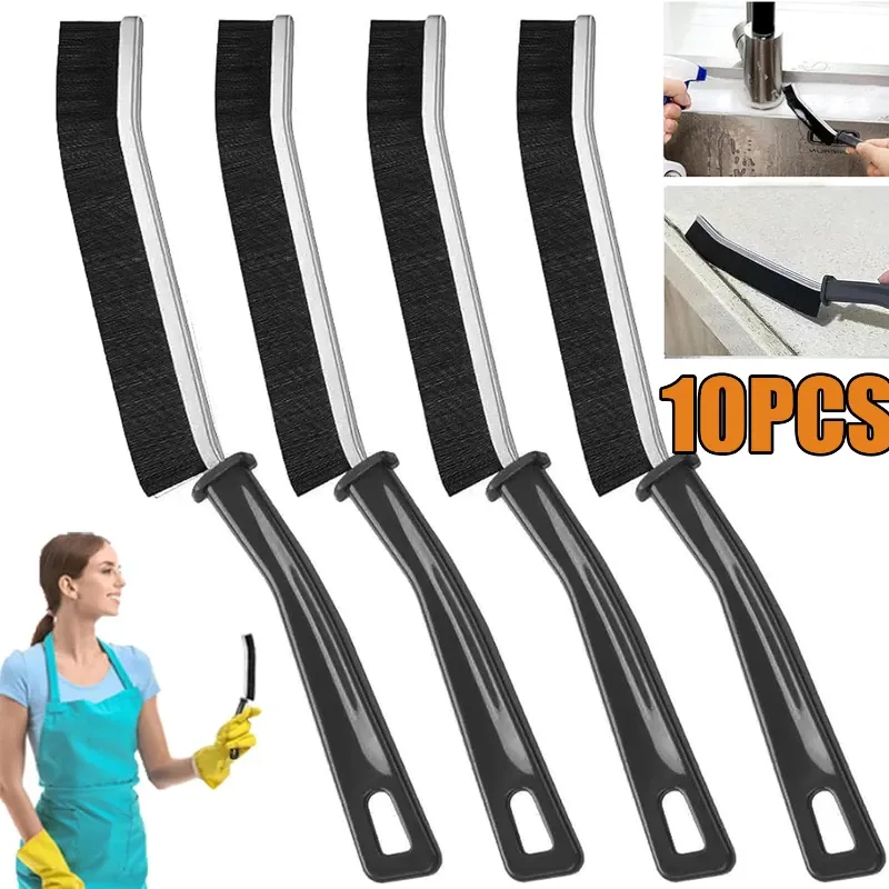 Brosse de nettoyage à poils durs pour joints de carrelage et interstices