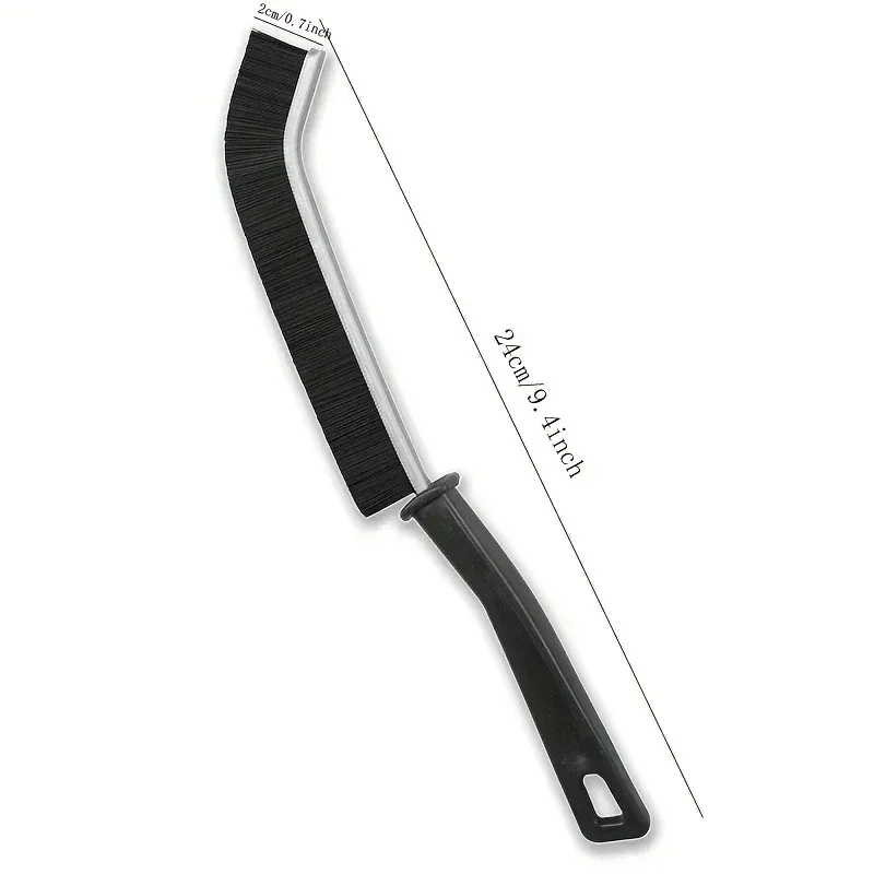 Brosse de nettoyage à poils durs pour joints de carrelage et interstices 2