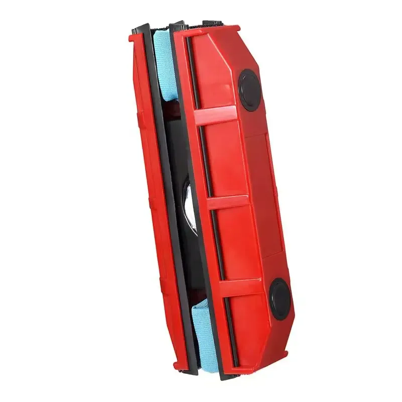 Brosse magnétique double face pour vitres avec décharge d'eau automatique, pour façades de bâtiments en hauteur 6
