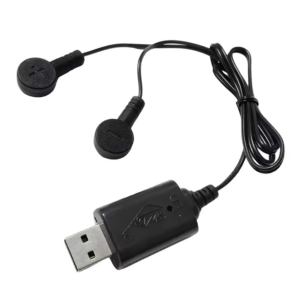 Chargeur magnétique universel pour batterie lithium, câble USB 3,7 V / 4,2 V, accessoire compact et portable 5
