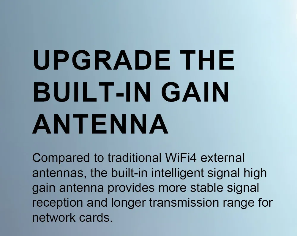 Adaptateur Wi-Fi 6 AX900 Mini USB, design compact