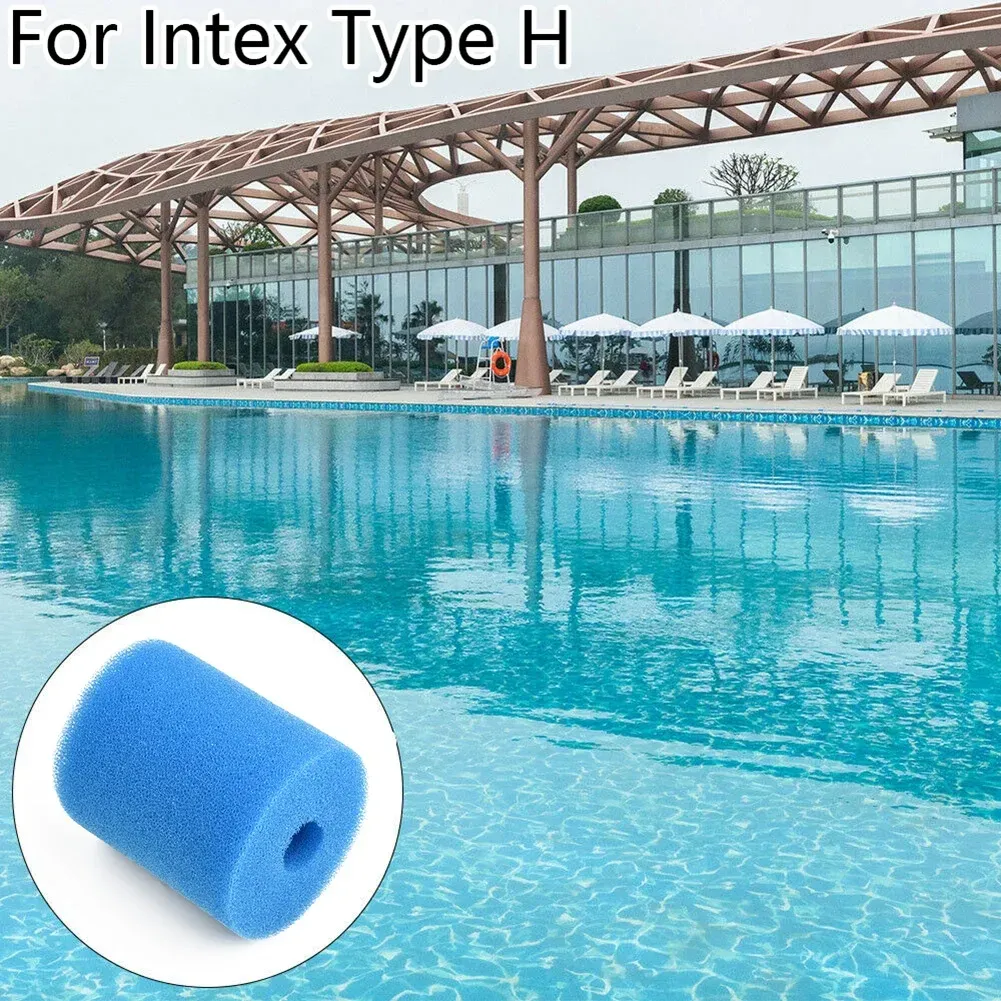 Cartouche filtrante en mousse pour piscine Intex, type H, lavable et réutilisable 2