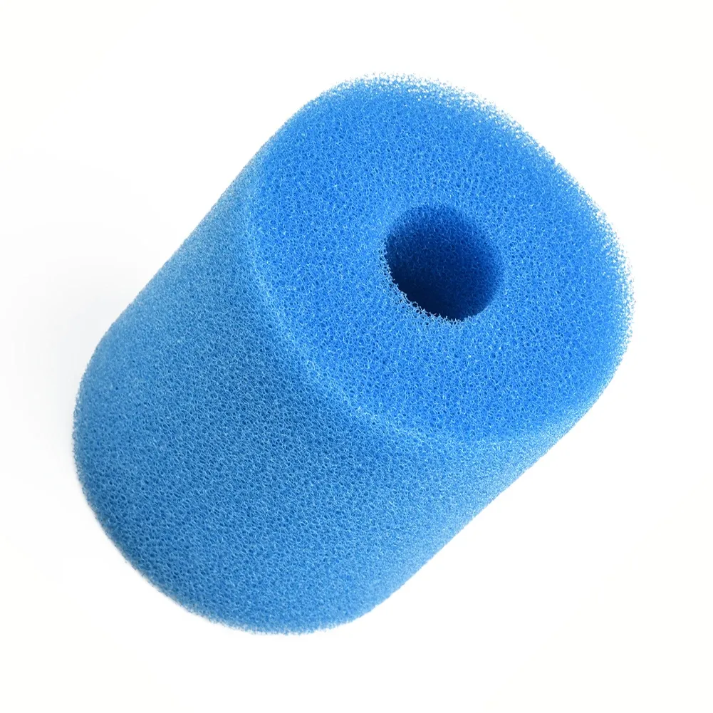 Éponge filtrante en mousse pour piscine, lavable et réutilisable
