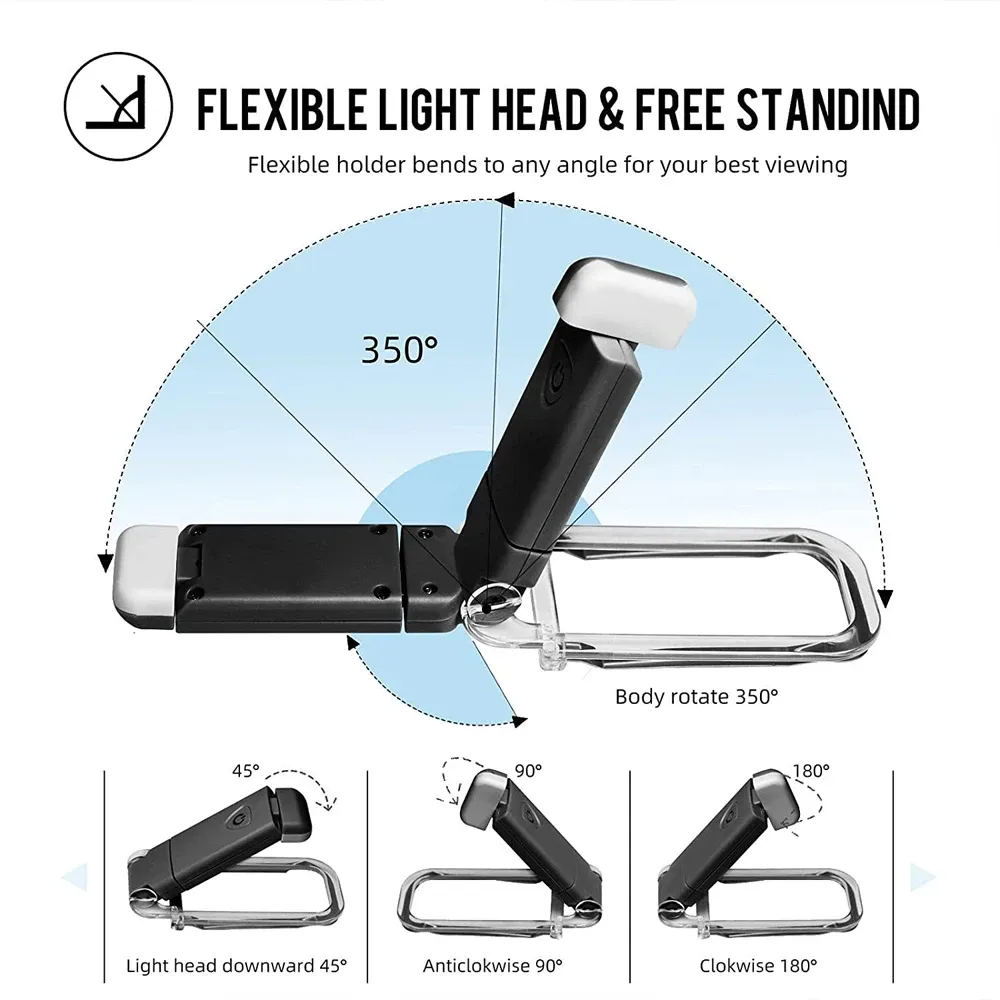 Lampe de lecture LED accessoire nomade