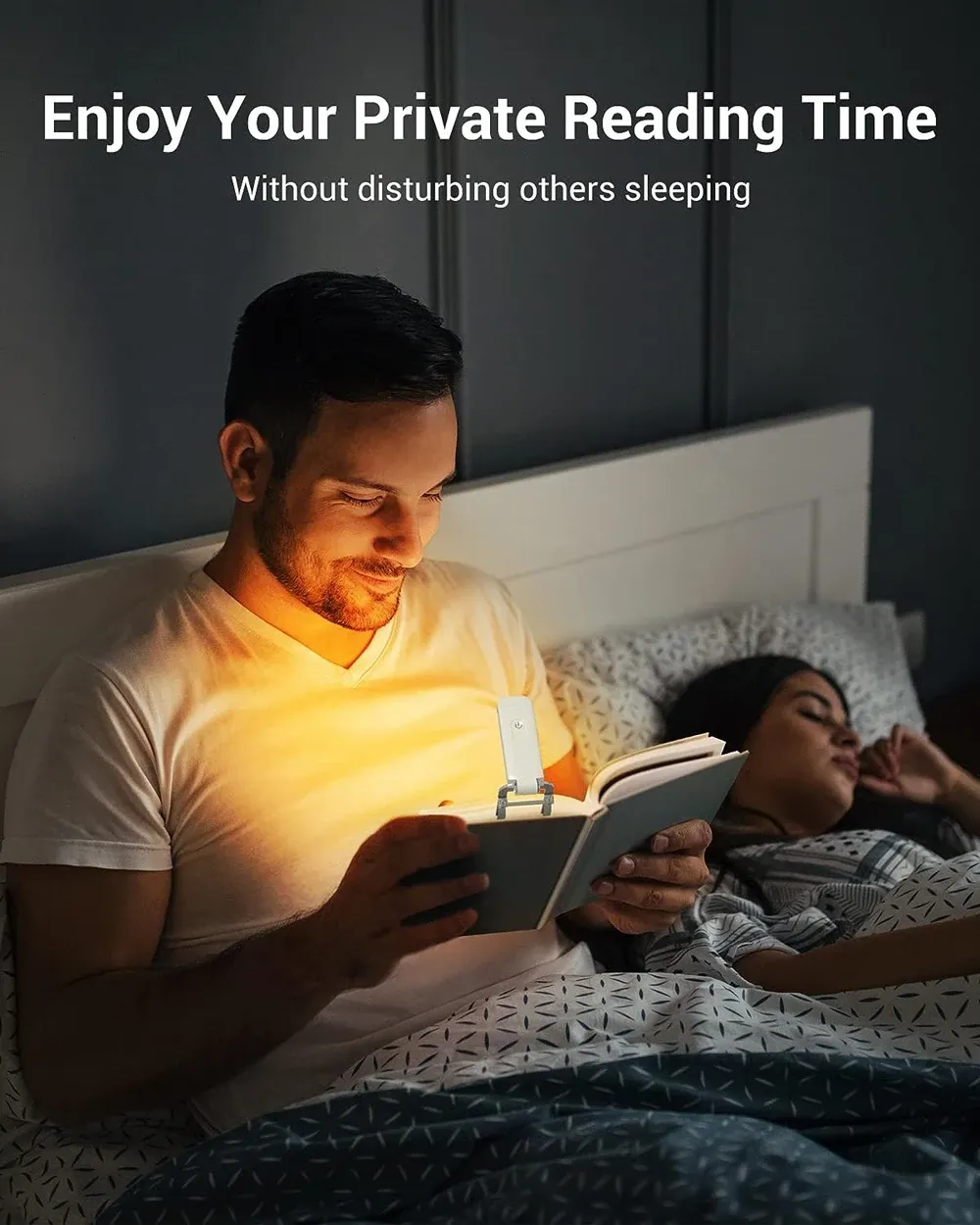 Lampe de lecture LED en détail