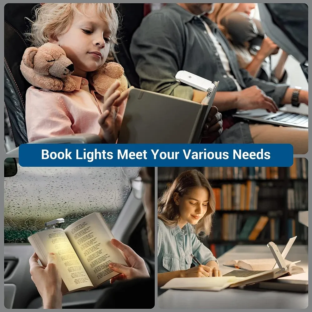 Lampe de lecture LED en situation de lecture