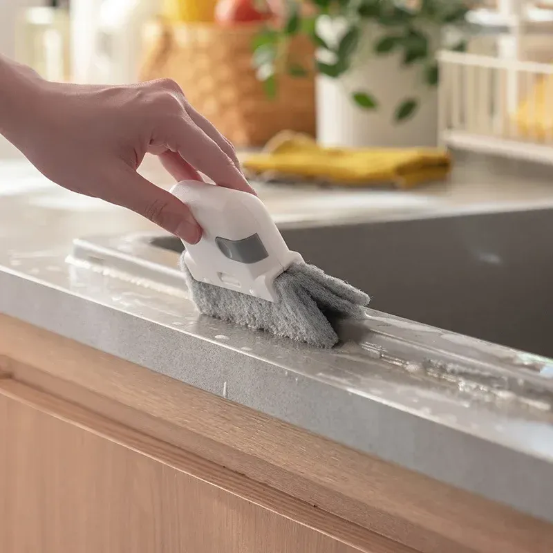 Brosse universelle pour fenêtres et portes, nettoyage des rainures de rebord 3