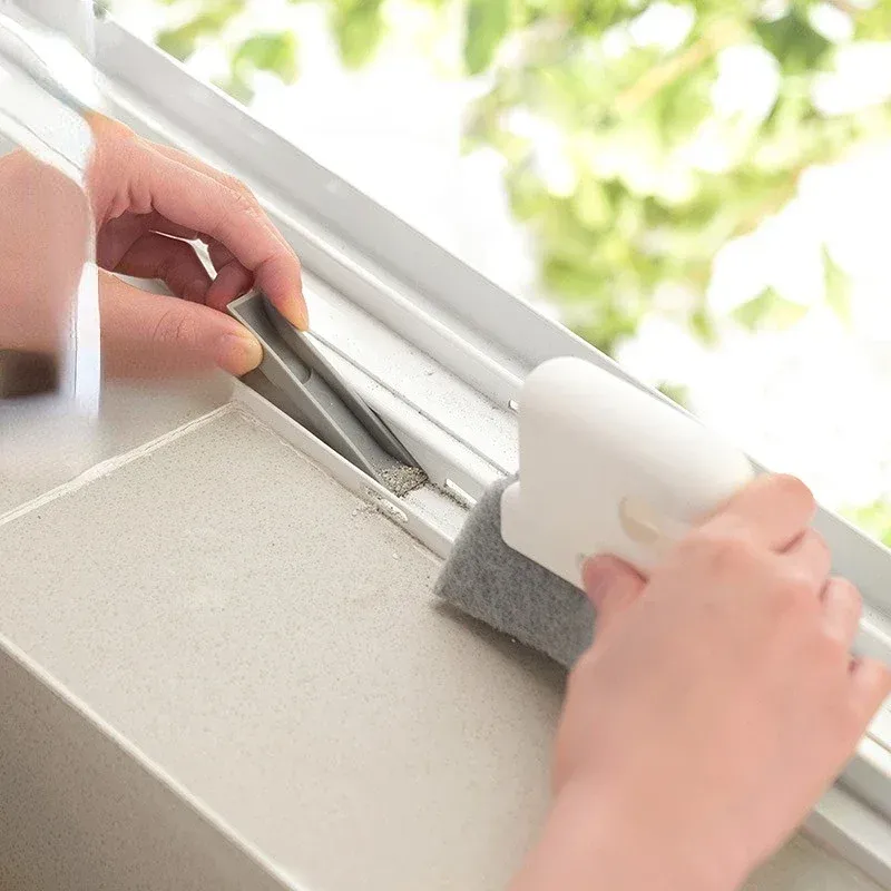 Brosse universelle pour fenêtre et porte, poignée ergonomique