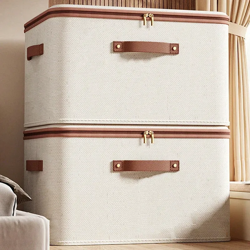 Boîte de rangement dans une chambre