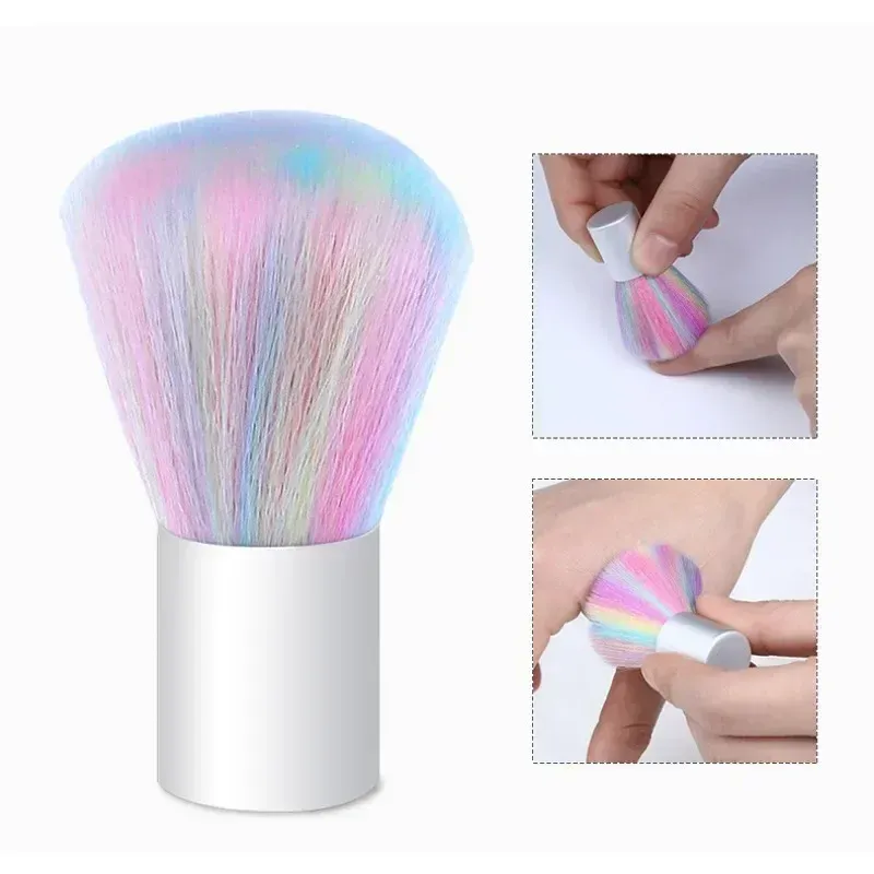 Brosse anti-poussière pour Nail Art et manucure 6
