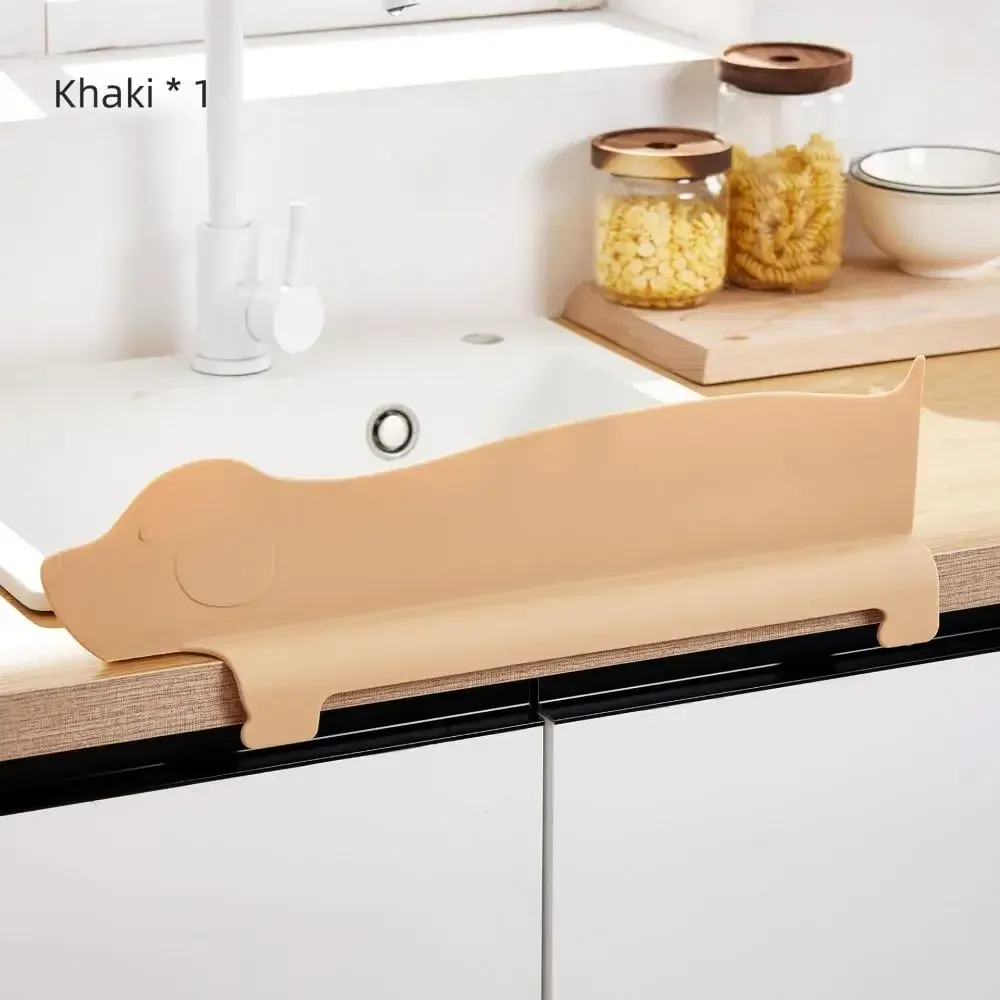 Protège-évier en silicone pour cuisine, disque d'aspiration anti-éclaboussures 1