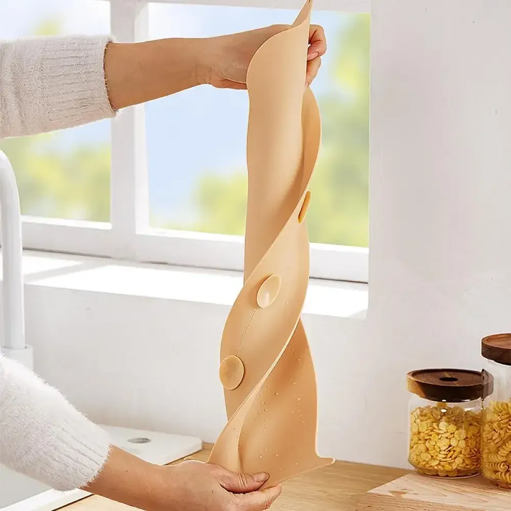 Protège-évier en silicone pour cuisine, disque d'aspiration anti-éclaboussures 2