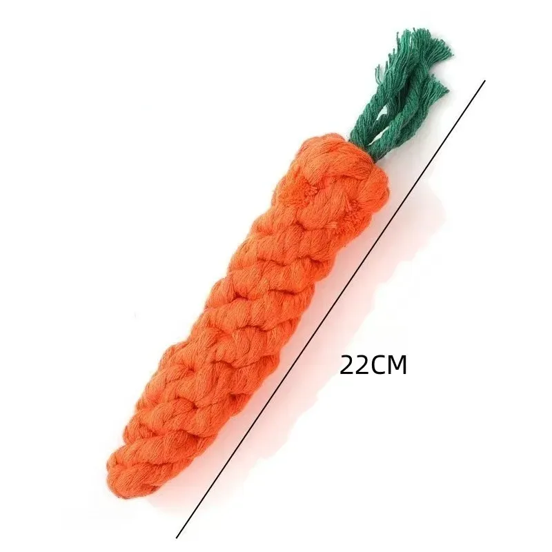 Jouet à mâcher indestructible en peluche interactive pour chiens et chats, avec couineur 18