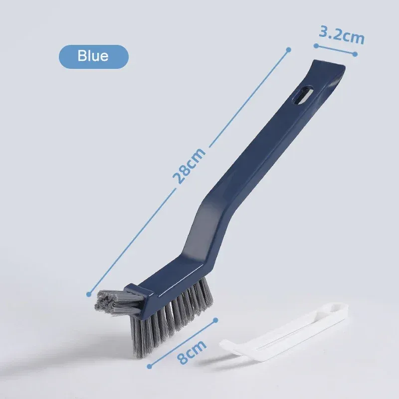 Brosse de nettoyage polyvalente pour carrelage de salle de bains, joints de sol, rainures de fenêtre, brosse à main et coins muraux, outil de cuisine 8